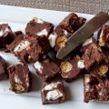 Rocky road fudge