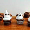 Spooky kastanje-chocoladecupcakes