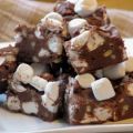 Chocolade fudge of Rocky Road