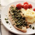 Pangasiusfilet met citroen-kruidentopping