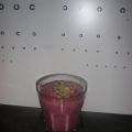 Rode ontbijtsmoothie