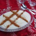 Pirinç unlu muhallebi (Turkse rijstpudding)
