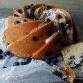 Blauwe bosbessen tulband cake