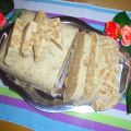 Witte chocolade arretjescake