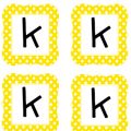 Toffe letterkaartjes voor BOGGLE