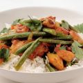 Thaise kipschotel uit de wok