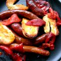 Merguez of Chorizo met Halloumi en geroosterde[...]