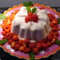 room-karnemelkpudding met aardbeien van Liesbeth