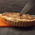 Paddenstoelen blauwe kaas quiche