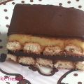 Vanille en chocolade puddingtaart