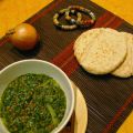Indiase kokos-linzencurry met spinazie