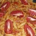 Oranje pasta