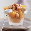 Perziken met espresso-mascarpone