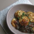 Poffertjes met dadelsaus