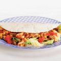 Pittige tortilla's met kalkoen