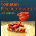 Zomers tomaten-basilicumtaartje