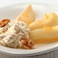 Warme peren met walnotencrÃ¨me