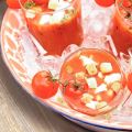 Gazpacho met witte kaas