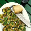 Gegrilde aubergines