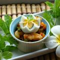 Vegetarian dish Tofu Thai Sweet Sour Sauce/[...]