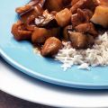 Chinees varkensvlees met aubergine