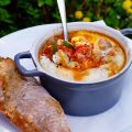Paprika Egg Casserole with Green Bell Pepper