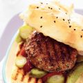 Pittige mosterdburger