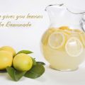 Klassieke Citroen Limonade