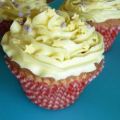 Cupcakes met citroen en witte chocolade