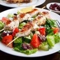 Souvlaki Kip Salade