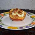 Appel met geitenkaas