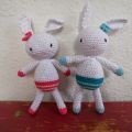 2 lieve konijntjes