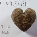 DIY : Coffee & vanilla scrub cubes