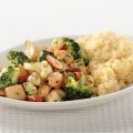 Bloemkool-broccolicurry met kip