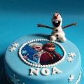 Frozen Taart voor Noa