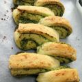 Breekbrood met pesto