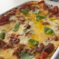 Aubergine lasagna