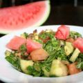 Watermeloen salade met munt