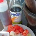 Som Tam Thai/  Spicy Thai salad/  Thaise salade