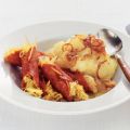 Zuurkoolrolletjes met aardappelpuree