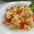 Roereieren met tomaten en feta